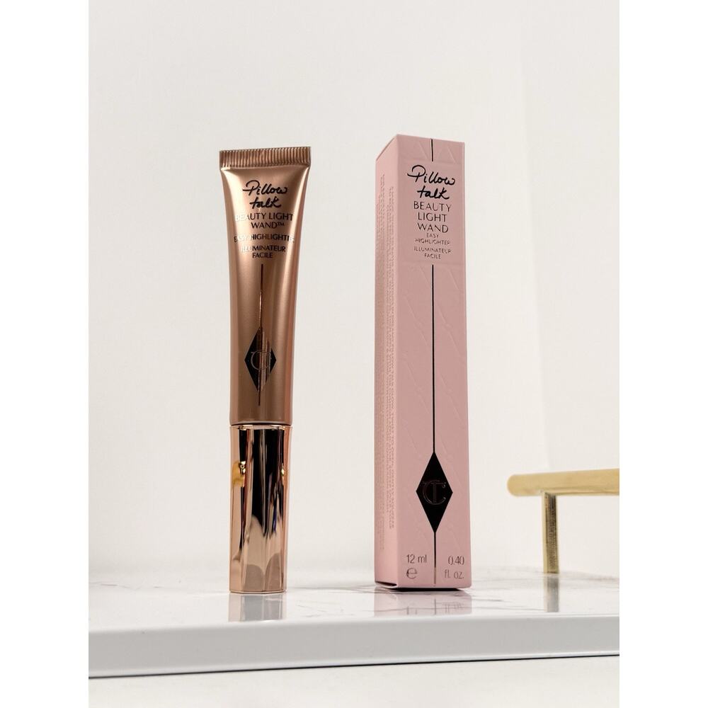 Charlotte Tilbury Beauty Light Wand Pillow Talk Brand New In Box Highlighter